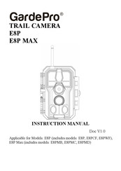 GardePro E8P MAX Bedienungsanleitung