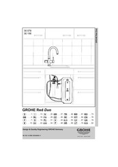 Grohe Red Duo 30 156 Bedienungsanleitung