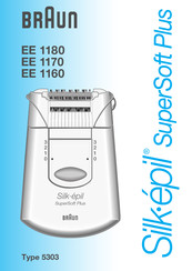 Braun Silk epil SuperSoft Plus EE 1160 Bedienungsanleitung