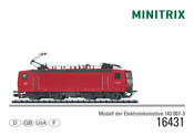 Minitrix 143 007-3 Bedienungsanleitung