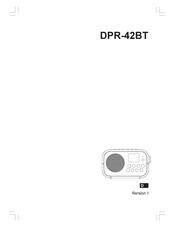 Sangean DPR-42BT Bedienungsanleitung