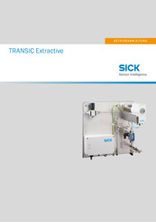 SICK TRANSIC Extractive Betriebsanleitung