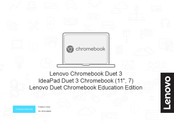 Lenovo Chromebook Duet 3 Bedienungsanleitung