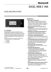 Honeywell EXCEL 5000 OPEN SYSTEM Produktinformation