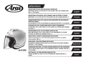 Arai Helmet SZ-R EVO Gebrauchsanleitung