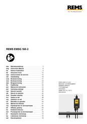 REMS EMSG 160-2 Betriebsanleitung