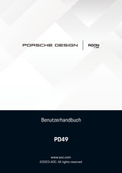 AOC AGON PORSHE DESIGN PD49 Benutzerhandbuch