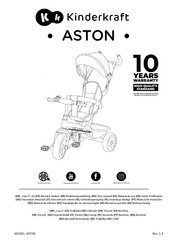 Kinderkraft ASTON Bedienungsanleitung