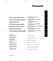 Panasonic U-250PE1E8 Einbauanleitung