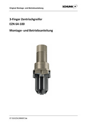 SCHUNK EZN 64 Original-Montage- Und Betriebsanleitung