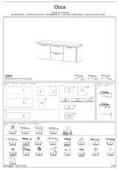 BoConcept Occa 2993 Montageanleitung