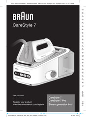 Braun CareStyle 7 Pro IS7282BL Bedienungsanleitung