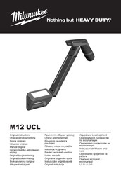 Milwaukee M12 UCL Originalbetriebsanleitung