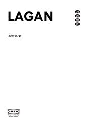 IKEA LAGAN LFCF223/92 Bedienungsanleitung