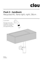 Clou New Flush 3 Montageanweisungen