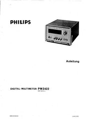 Philips PM 2422 Anleitung