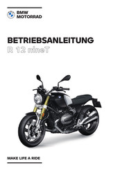 BMW Motorrad R 12 nineT 2023 Betriebsanleitung