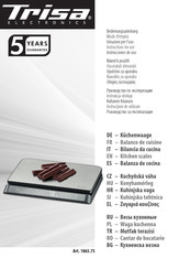 Trisa Electronics 1865.75 Bedienungsanleitung