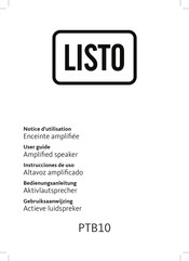 Listo PTB10 Bedienungsanleitung