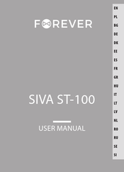 FOREVER SIVA ST-100 Bedienungsanleitung
