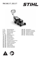 Stihl RM 248.3 T Gebrauchsanleitung