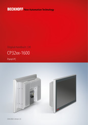 Beckhoff CP32 1600 Serie Originalhandbuch