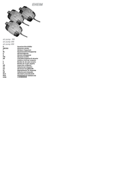 EHEIM air pump 400 Bedienungsanleitung