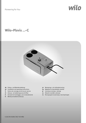 Wilo Plavis-C Serie Einbau- Und Betriebsanleitung