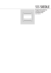 SSS Siedle IEIB 3000-0 Programmieranleitung