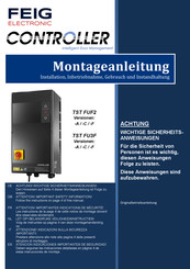 Feig Electronic CONTROLLER TST FU3F Montageanleitung