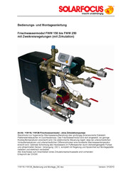 SOLARFOCUS FWM 250 Bedienungs- Und Montageanleitung