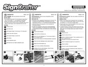Milescraft SignCrafter 1256 Bedienungsanleitung