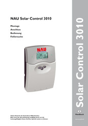 NAU Solar Control 3010 Montageanleitung