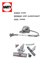 Dyson DC08T Allergy Parquet Bedienungsanleitung