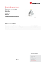 Tr-Electronic IEV58:2*10000 INC_HTL 36ZB8FL Gesamt-Bedienungsanleitung