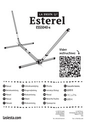 La Siesta Esterel ESS3040-Serie Betriebsanleitung