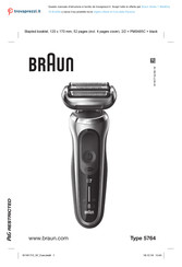 Braun Wet&Dry 70-B1200s Gebrauchsanweisung