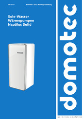 Domotec HPS-S-M-SW 40 Betriebs- Und Montageanleitung