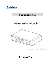 Avision BT-2304B Benutzerhandbuch