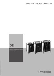 Trotec TDS 75 Originalbetriebsanleitung