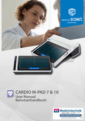 medical ECONET CARDIO M-PAD 7 Benutzerhandbuch
