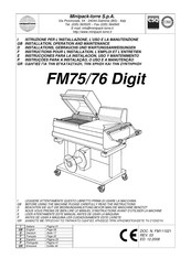 Minipack-Torre FM75 Digit Installations, Gebrauchs Und Wartungsanweisungen