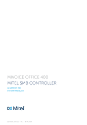 Mitel SMB CONTROLLER Systemhandbuch
