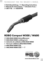 Abicor Binzel ROBO Compact W500 Betriebsanleitung
