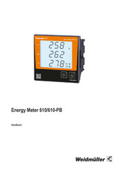 Weidmuller Energy Meter 610-PB Handbuch