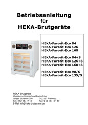 heka Favorit-Eco 84+S Betriebsanleitung