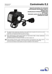KSB Controlmatic E.2 Betriebsanleitung