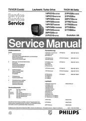 Philips 14PV210/75 Service