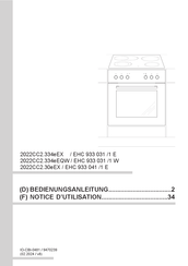 Amica EHC 933 041 /1 E Bedienungsanleitung