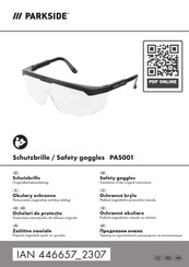 Parkside PAS001 Originalbetriebsanleitung